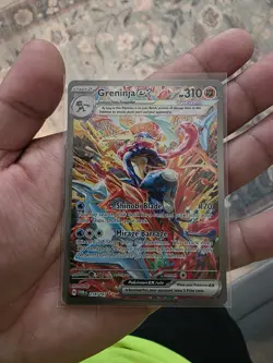 Greninja EX Twilight Masquerade Special Illustration Card 214/167 - Image 3