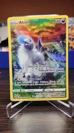 Pokemon TCG Absol Crown Zenith: Galarian Gallery Holo Ultra Rare Card GG16/GG70 - Image 1