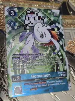 Digimon Card Game Gomamon (Box Topper) Uncommon Time Stranger BT24-020 U - Image 1