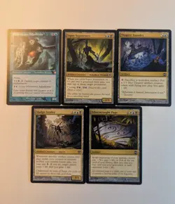 MTG Esper themed lot. 5 cards. Blue/White/Black colors. - Image 1