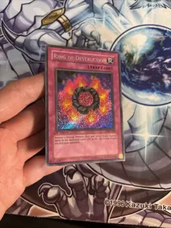 (SRH) YuGiOh • Ring of Destruction • PGD-000 • Holo 1st Edition • LP/MP - Image 2