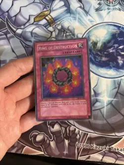 (SRH) YuGiOh • Ring of Destruction • PGD-000 • Holo 1st Edition • LP/MP - Image 4