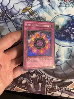 (SRH) YuGiOh • Ring of Destruction • PGD-000 • Holo 1st Edition • LP/MP - Image 5