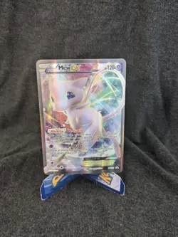 Mew EX XY126 Generations Ultra Rare Textured Full Art Promo Pokemon Card - Image 1