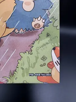 Psyduck & Munchlax PM-SSR NO.004 NON-TCG Pokemon Card Eif Origin 3.0 - Image 4