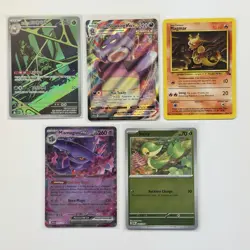 Pokemon Card Lot (5 Cards) - Vintage Modern Hyper Ultra Rare IR SIR AR Holo SAR - Image 1