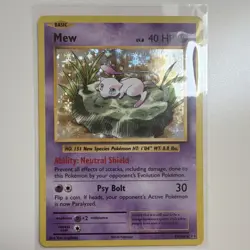 Pokemon Mew Evolutions Holo Rare 53/108 40 HP Basic English Psychic Card - Image 1