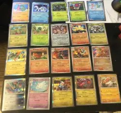 Pokemon Surging Sparks 20 Card Lot All Holo/Reverse NM Lot Number 1 - Image 1