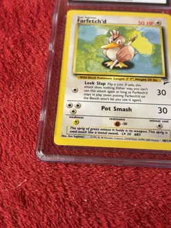 Cgc 10 Base 2-Farfetchd 40/130 Wotc Pokemon Card Gem Mint - Image 4