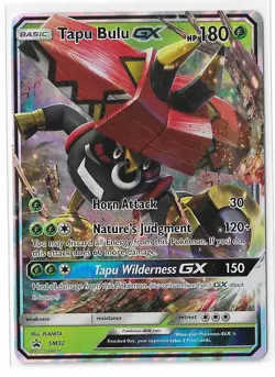 Tapu Bulu GX SM32 Black Star Promo Sun & Moon Pokemon TCG Card NM - Image 1