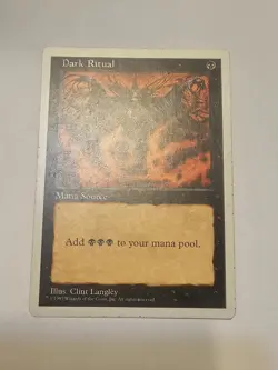 Dark Ritual 5th Edition 5E MTG Magic The Gathering MP - Image 3
