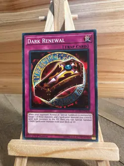 Yugioh Legendary Dragon Decks Dark Renewal #LEDD-ENA30 Lightly played - Image 1