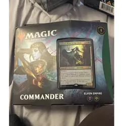Wizards of the Coast MTG Kaldheim Commander Deck Elven Empire Lathril - Image 1
