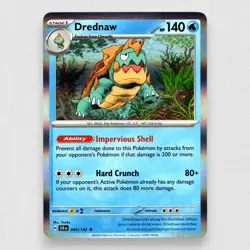 Drednaw 044/142 SV07: Stellar Crown Holo Rare Pokemon TCG NM - Image 1