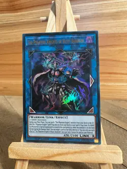 Yugioh Ultra Rare The Phantom Knights of Rusty Bardiche #LEHD-ENC00 NM - Image 1