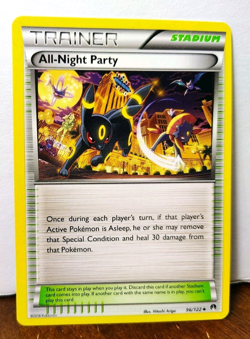 POKEMON ALL-NIGHT PARTY 96/122 BREAKPOINT LP-NM UMBREON - Image 1
