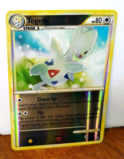POKEMON TOGETIC 39/90 REVERSE HOLO HGSS UNDAUNTED LP-NM - Image 1
