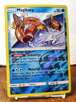 POKEMON MAGIKARP 17/111 REVERSE HOLO CRIMSON INVASION MP-LP - Image 1