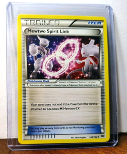 POKEMON MEWTWO SPIRIT LINK 144/162 TRAINER BREAKTHROUGH LP - Image 5