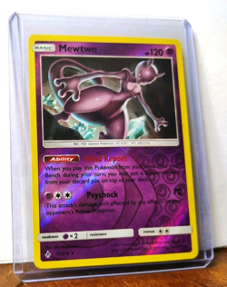 POKEMON MEWTWO 75/214 REVERSE HOLO RARE UNBROKEN BONDS LP-NM - Image 5