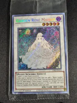 Yugioh - Garden Rose Maiden LDS2-EN113 1st Edition Secret Rare NM - Sealed - Image 1