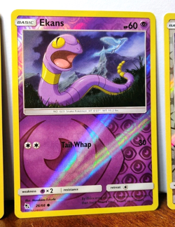 DWEBBLE EKANS HOOTHOOT REVERSE HOLOS MOLTRES ZAPDOS ARTICUNO LEGENDARY BIRD SET - Image 3