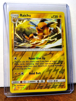 POKEMON RAICHU 55/214 REVERSE HOLO RARE UNBROKEN BONDS LP - Image 5