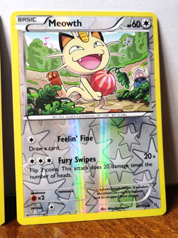 INKAY 41/108 & MEOWTH 67/108 REVERSE HOLOS ROARING SKIES THE GREAT BERRY HEIST - Image 3