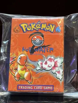 2000 POKEMON HOT WATER THEME DECK BOX FACTORY SEALED - Image 1