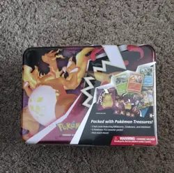 Pokemon TCG: 2020 Fall Charizard Collectors Treasure Chest Lunch Box FACT SEALED - Image 1