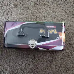 Pokemon TCG: 2020 Fall Charizard Collectors Treasure Chest Lunch Box FACT SEALED - Image 5