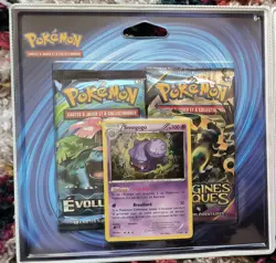 DUO PACK POKEMON XY 12 EVOLUTIONS ORIGINES ANTIQUES SMOGOGO BOOSTERS FLORIZARRE - Image 1