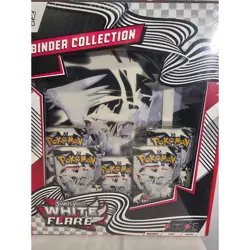 Sealed Pokemon Black Bolt And White Flare Binder & Poster - Image 3
