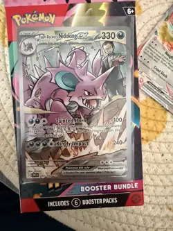 Pokemon Nidoking EX Team Rocket's Destined Rivals Card 233/182 Just pulled - Image 1