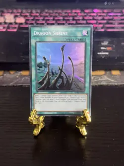 SDBE-EN019 Dragon Shrine Super Rare UNL Edition Mint YuGiOh Card - Image 2