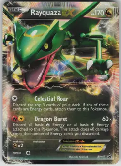 Pokemon TCG Rayquaza EX - Promo Black and White Promos BW47 - Image 1