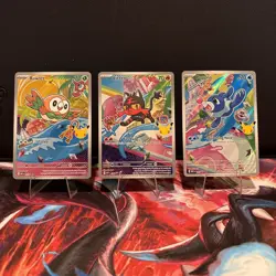 Pokemon 2026 First Partner Illustration Collection Series 1 Promos Set 43-45 #ML - Image 1