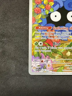 Erika's Tangela Illustration Rare Pokemon TCG ME: Ascended Heroes 218/217 NM - Image 3