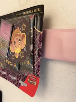 Pokemon Paldean Fates Tech Sticker Collection 3 Booster Pack Blister- Fidough - Image 5