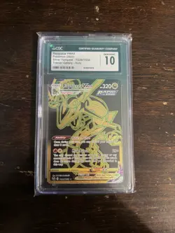 CGC 10 Rayquaza VMAX TG29/TG30 Silver Tempest Trainer Gallery Pokemon 2022 - Image 1