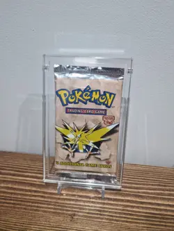Pokemon 1st Edition Fossil Booster Pack WOTC Sealed 1999 Zapdos - Image 1
