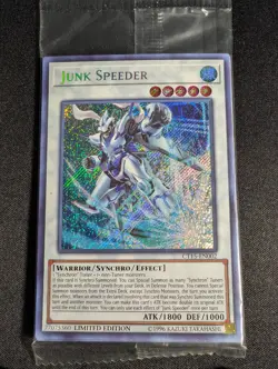 Yugioh - Mega Tin 2018 Yusei Junk Speeder - Sealed Promo Pack - Image 1
