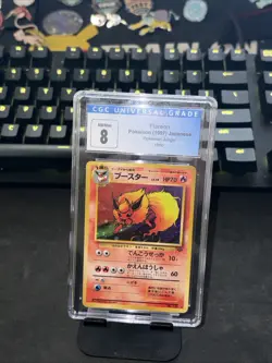 1997 Pokemon Japanese Jungle #136 Flareon-Holo Cgc 8 - Image 1
