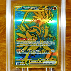 Pokemon SV Paldean Fates Koraidon EX 245/091 AGS Gem-MT 10 Secret Hype Rare 2024 - Image 2