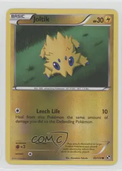Joltik Reverse Foil Pokemon Black & White Base Set #45 - Image 1