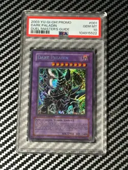 YUGIOH PSA 10 2003 Dark Paladin DMG-001 Secret Rare Promo *5522 - Image 1