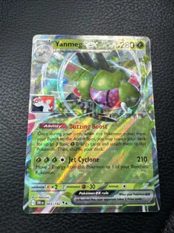 Yanmega ex 003/182 Pokemon Play Stamp Prize Pack Holo - NM - Image 1