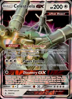 Celesteela GX 163/214 Holo - Pokemon SM - Unbroken Bonds - LP - Image 1