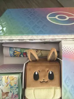 Pokemon Prismatic Evolutions SPC Box - Playmat Deck Box & More - NO PACKS - Image 4