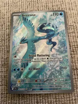 Articuno 161/159 Sv09: Journey Together Holo Illustration Rare MINT - Image 1